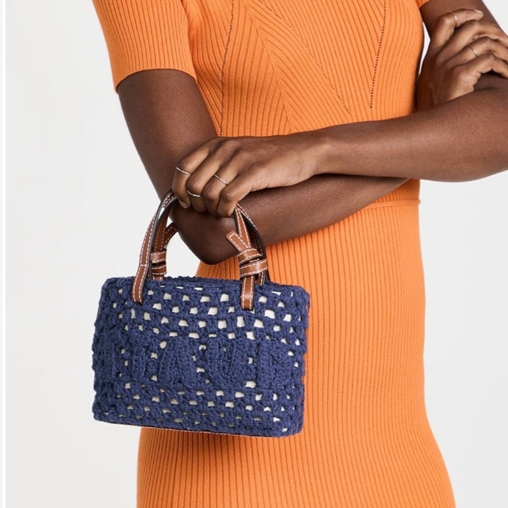 NWOT STAUD Crochet Ria Bag